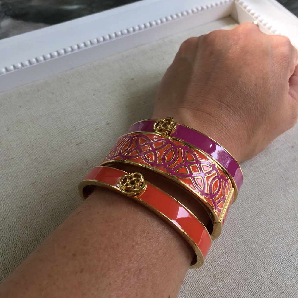Stella and dot enamel bangle - Picture 4 of 4